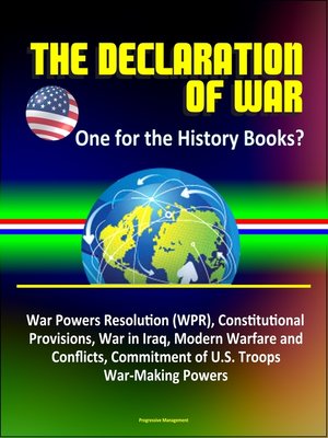 cover image of The Declaration of War